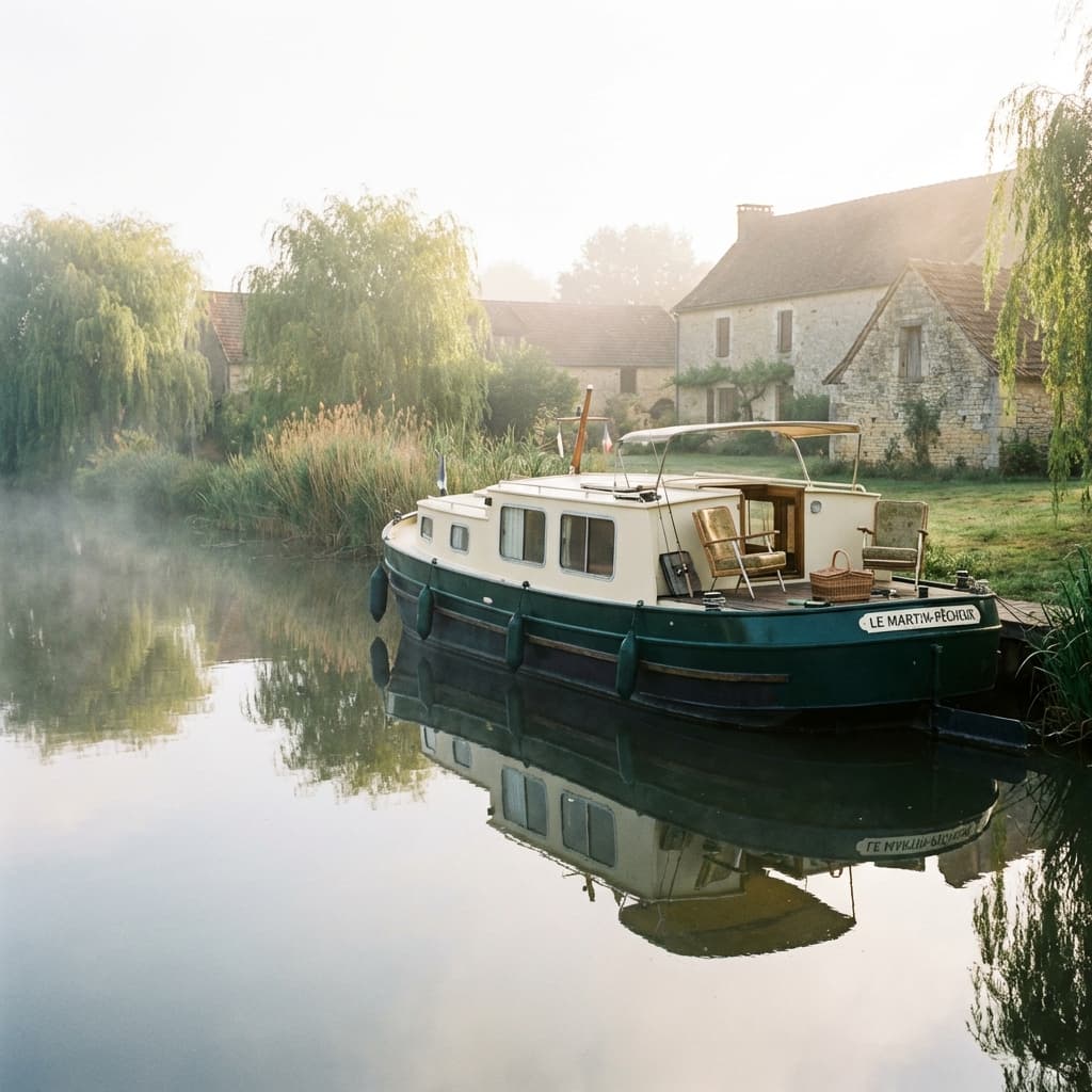 La Pénichette sur l'étang